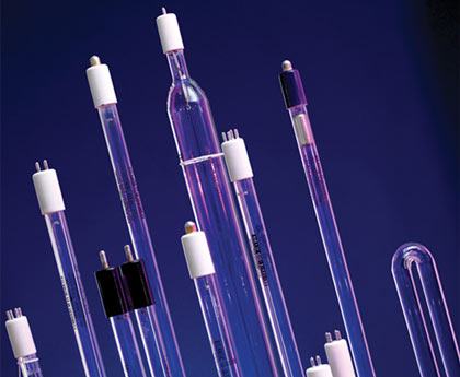 An image of UV lamps